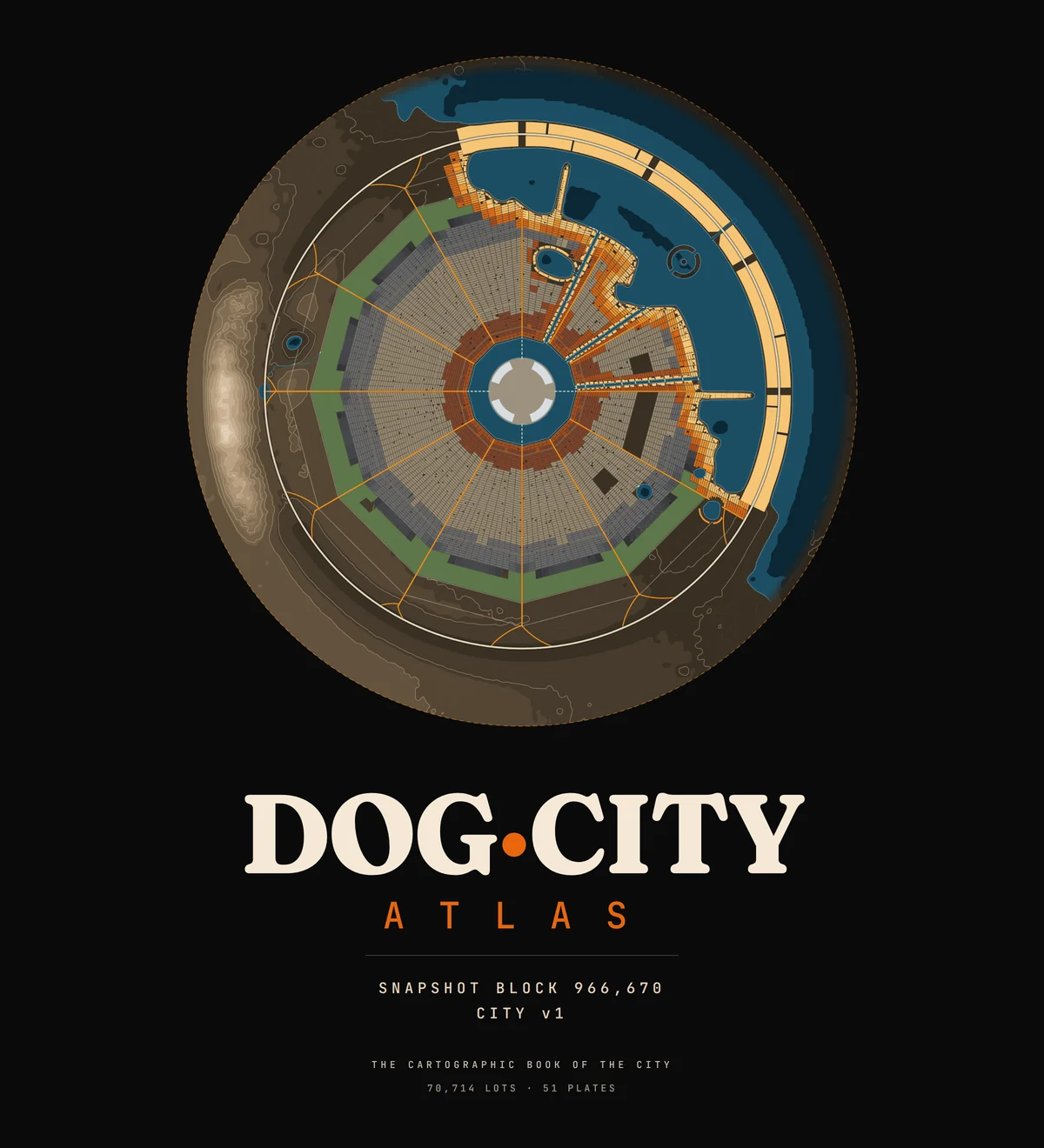 The cover of the DogCity atlas