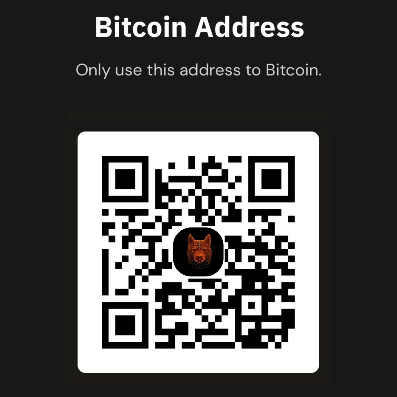 QR Bitcoin